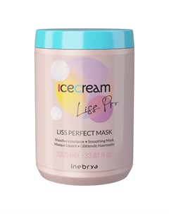 Маска для волос разглаживающая Perfect Ice Cream Liss Pro 77990КН 1000 мл Inebrya (италия)
