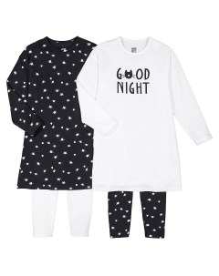 Комплект из двух пижам ночных рубашек Laredoute