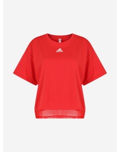 Футболка женская Красный Adidas