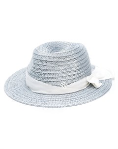 Maison michel шляпа с лентой Maison michel