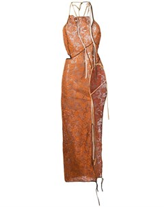 Ottolinger платье асимметричного кроя с вышивкой Ottolinger