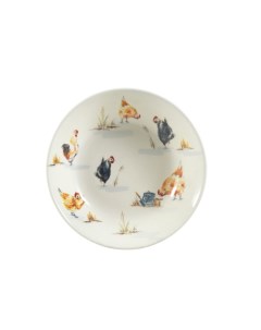 Глубокая тарелка 20 см Grace by Tudor England Country Farmyard Tudor porcelain global ltd