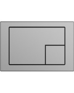 Кнопка смыва Corner 64107 для Link Pro Vector LINK HI TEC хром матовый пластик Cersanit