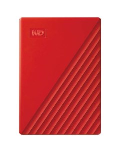 Внешний жесткий диск My Passport 2Tb WDBYVG0020BRD WESN красный Western digital