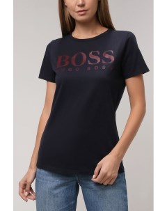 Футболка с логотипом бренда Boss