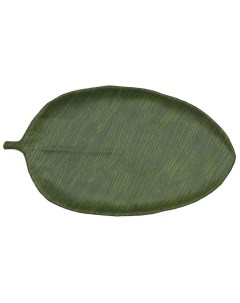 Блюдо 53 5х29х3см овальное Лист Green Banana Leaf пластик меламин JW46020 TAI P.l.proff cuisine
