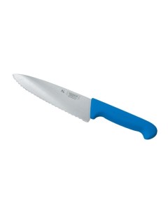 Нож PRO Line поварской синяя пластик ручка волнист лезвие 25см KB 7501 250S P.l.proff cuisine