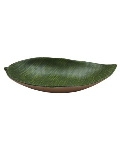 Блюдо 31 5х19х5см овальное Лист Green Banana Leaf пластик меламин F46212 TAI P.l.proff cuisine