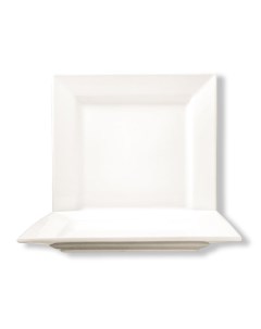 Тарелка 29х29см квадратная белая фарфор F0018 12 P.l.proff cuisine