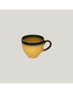 Чашка LEA Yellow 280мл желтый LECLCU28NY Rak porcelain