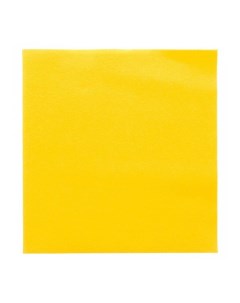 Салфетка желтая 40х40 см материал Airlaid 50 шт 167 12 Garcia de pou