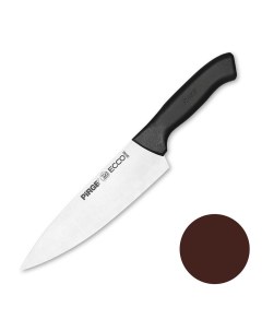 Нож поварской 19см коричневая ручка 38160 brown Pirge