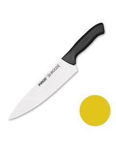 Нож поварской 21см желтая ручка 38161 yellow Pirge