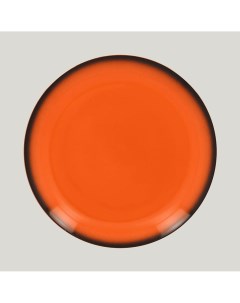 Тарелка круглая LEA Orange 27см оранжевый LENNPR27OR Rak porcelain
