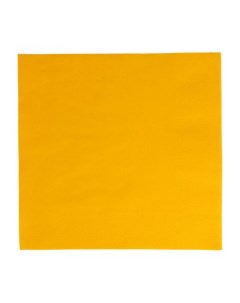 Салфетка бумажная двухслойная желтая 40х40 см 100 шт 167 90 Garcia de pou