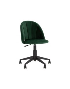Кресло компьютерное Логан велюр зелёный Stool group
