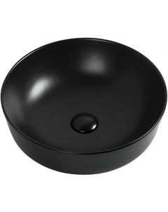 Накладная раковина Moon-1-MB 41 см черная Aquanet