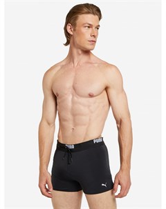 Плавки шорты мужские Logo Swim Trunk Черный Puma