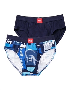 Трусы трикотажные для мальчиков - брифы, 2 шт в комплекте Playtoday tween