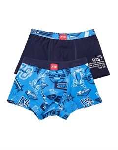 Трусы трикотажные для мальчиков - боксеры, 2 шт в комплекте Playtoday tween