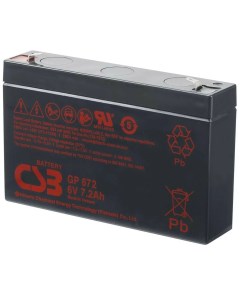 Аккумуляторная батарея для ИБП GP672 7 2 А ч Csb