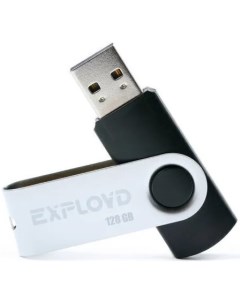 Накопитель USB 2 0 128GB EX 128GB 530 Black 530 чёрный Exployd