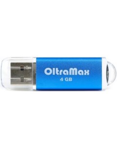 Накопитель USB 2 0 4GB OM004GB30 Bl 30 синий Oltramax