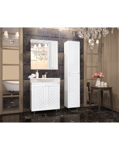 Мебель для ванной Канна 75 Люкс белая Style line
