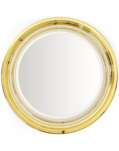 Зеркало 69х69 см белый декор золото Dubai 27495 Migliore
