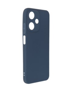 Чехол для Infinix Hot 30 Play NFC Soft Matte с защитой камеры Silicone Dark Blue NST68667 Neypo