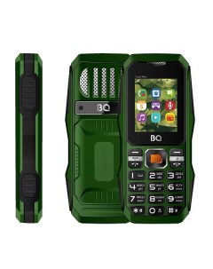 Телефон 1842 Tank mini темно зеленый Bq