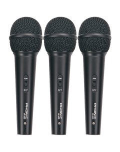 Ручные микрофоны DM680 3 pack Phonic