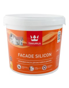 Краска фасадная Facade Silicon VVA гл мат 2 7л Tikkurila