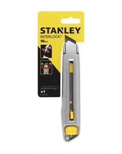 Нож Interlock 18мм металл корпус 0 10 018 Stanley