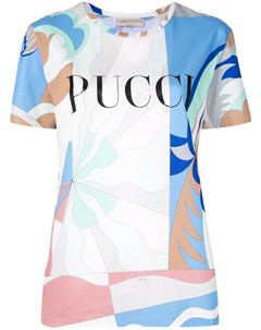 Emilio pucci футболка с принтом логотипа m разноцветный Emilio pucci