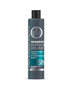 Шампунь Объем и сила для тонких и ослабленных волос Evi professional