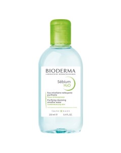 Мицеллярная вода очищающая для жирной и проблемной кожи лица Sebium H2O 250 Bioderma