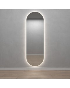 Безрамное зеркало с нейтральной подсветкой Nolvis NF LED L GGL 01 L 4000 1 Genglass