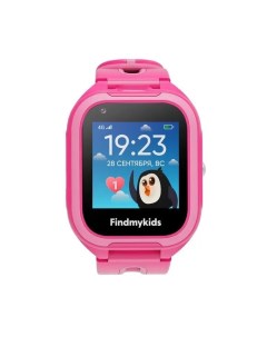 Детские умные часы Findmykids 4G Go Pink 331006 Elari
