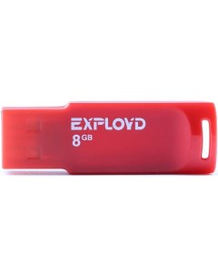 Накопитель USB 2 0 8GB EX 8GB 560 Red 560 красный Exployd