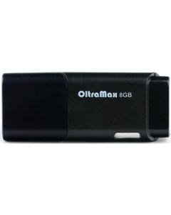 Накопитель USB 2 0 8GB OM 8GB 240 Black 240 чёрный Oltramax