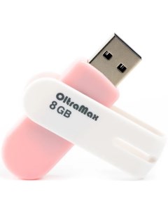 Накопитель USB 2 0 8GB OM 8GB 220 Pink 220 розовый Oltramax