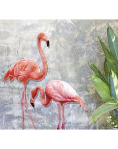 Фотообои Фламинго 3D флизелиновые 300х270 см L12 979 Fbrush