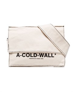 A cold wall парусиновая поясная сумка с логотипом один размер нейтральные цвета A-cold-wall*