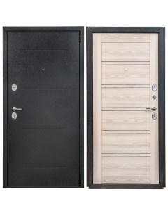 Дверь входная металлическая Порта Р 2 Riviera Ice 980 мм правая цвет антик серебро Portika