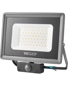 Прожектор WFL 50W 06S 4500 Лм с датчиком движения Wolta