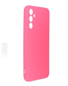 Чехол для Samsung Galaxy A34 5G Soft Matte с защитой камеры Silicone Bright Pink NST59479 Neypo