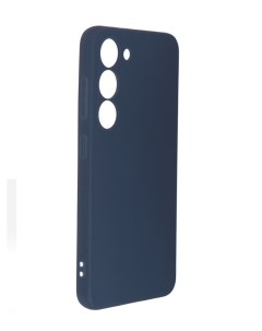 Чехол для Samsung Galaxy S23 Soft Matte с защитой камеры Silicone Dark Blue NST61157 Neypo
