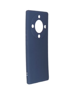 Чехол для Honor X9a Soft Matte с защитой камеры Silicone Dark Blue NST59679 Neypo