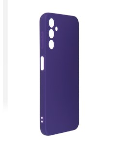 Чехол для Samsung Galaxy A14 4G Soft Matte с защитой камеры Silicone Dark Purple NST59470 Neypo